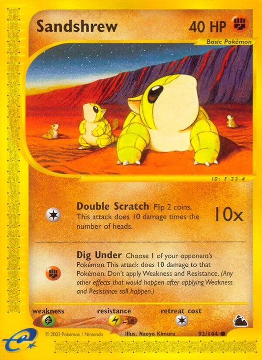 Image for Sandshrew (092/144) - Pokemon