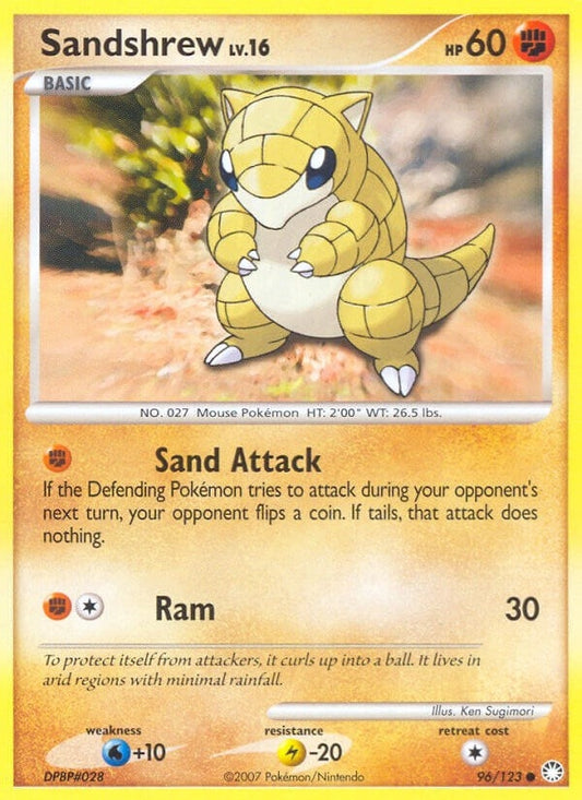 Image for Sandshrew (96/123) - Pokemon