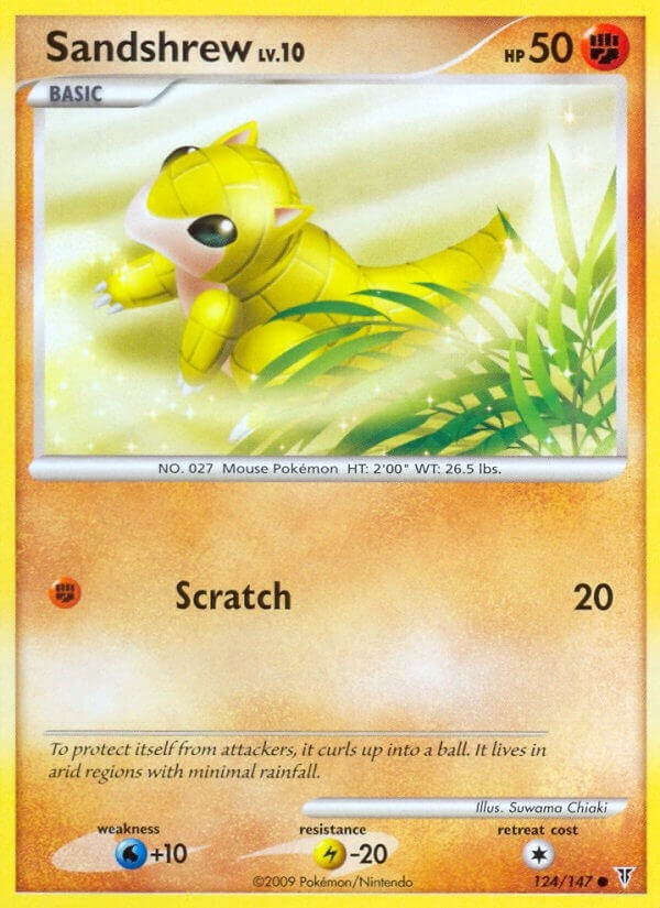 Image for Sandshrew (124) - Pokemon