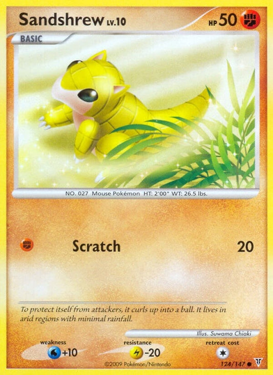Image for Sandshrew (124) - Pokemon