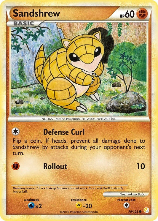 Image for Sandshrew (79/123) - Pokemon