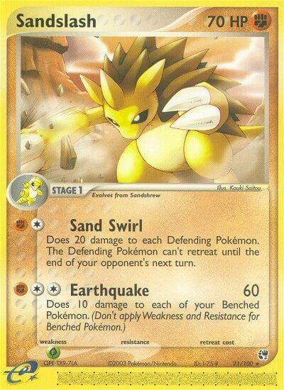 Image for Sandslash (21/100) - Pokemon