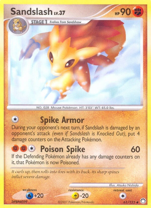 Image for Sandslash (61/123) - Pokemon
