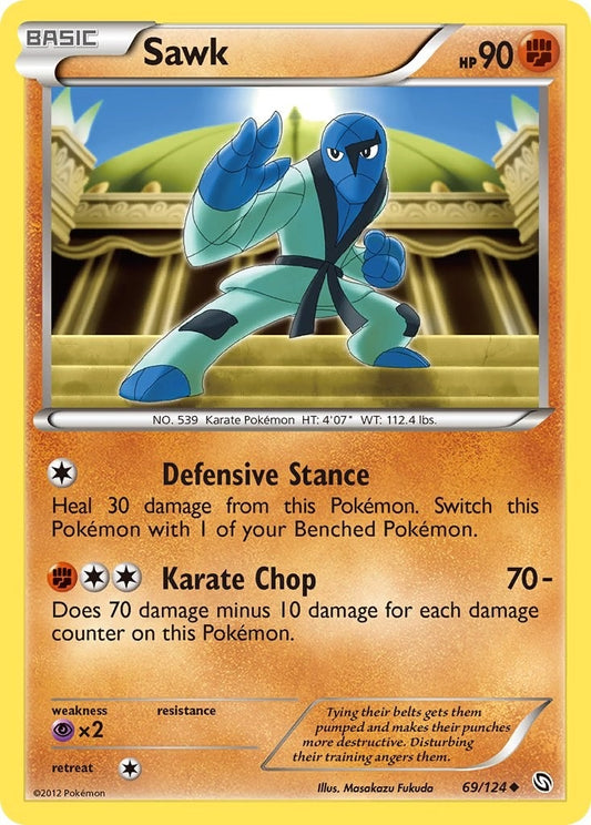 Image for Sawk (69/124) - Pokemon