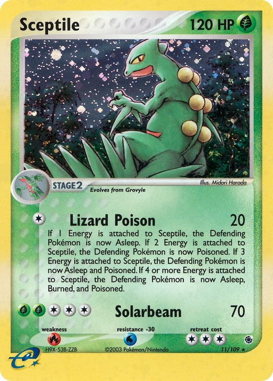Image for Sceptile (11/109) - Pokemon