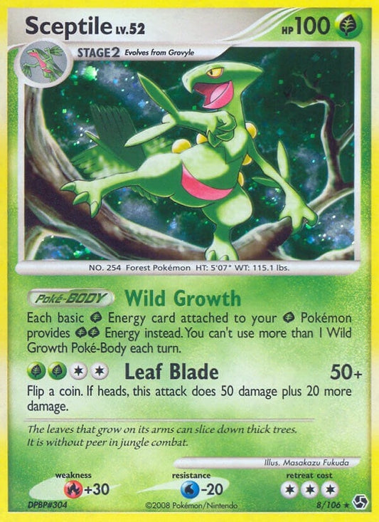 Image for Sceptile (8/106) - Pokemon