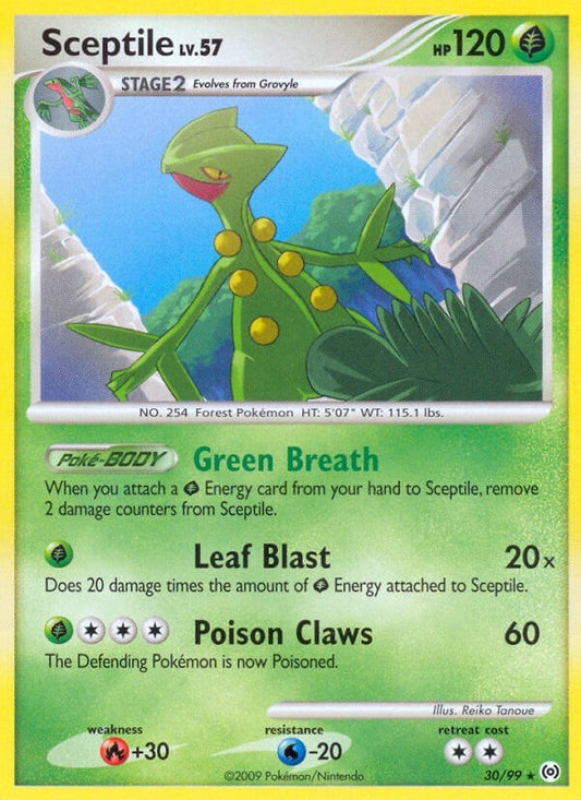 Image for Sceptile (30) (30/99) - Pokemon