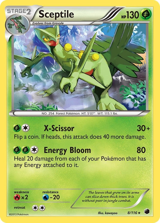 Image for Sceptile (8/116) - Pokemon
