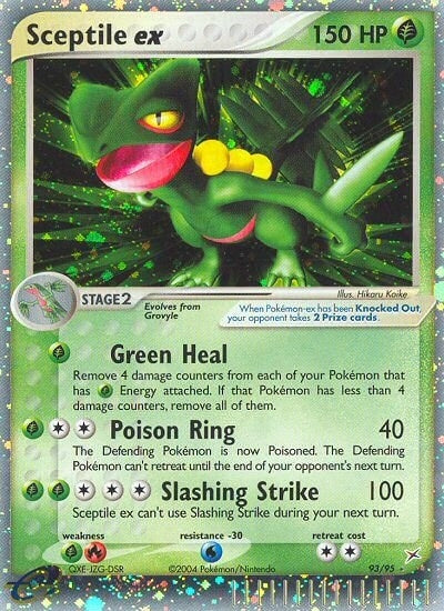 Image for Sceptile ex (93/95) - Pokemon