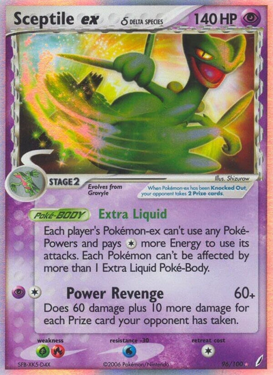 Image for Sceptile ex (Delta Species) (96/100) - Pokemon