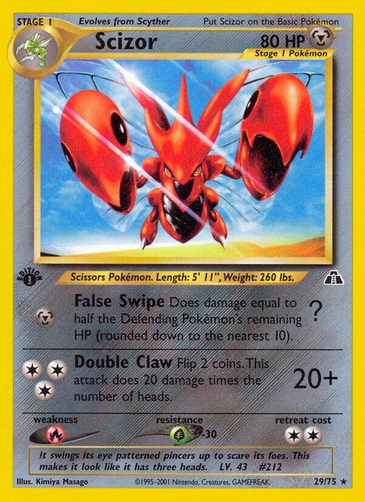 Image for Scizor (29) (29/75) - Pokemon