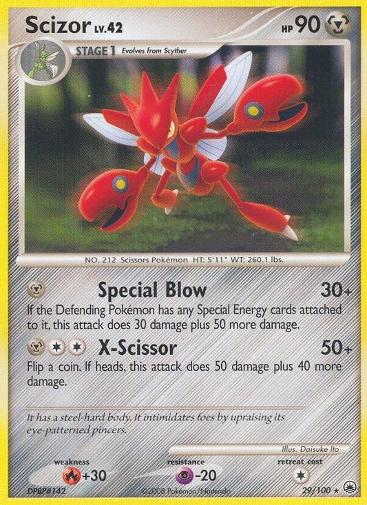 Image for Scizor (29/100) - Pokemon
