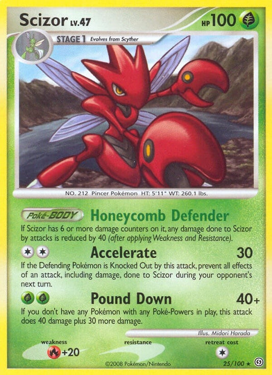 Image for Scizor (25/100) - Pokemon