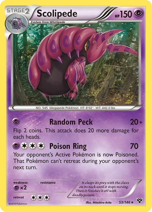 Image for Scolipede (53/146) - Pokemon
