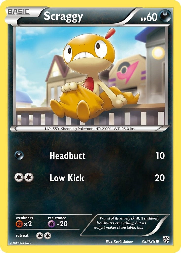 Image for Scraggy (85/135) - Pokemon