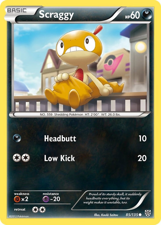 Image for Scraggy (85/135) - Pokemon