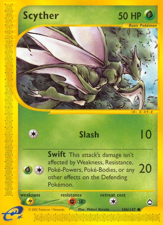 Image for Scyther (106) (106/147) - Pokemon