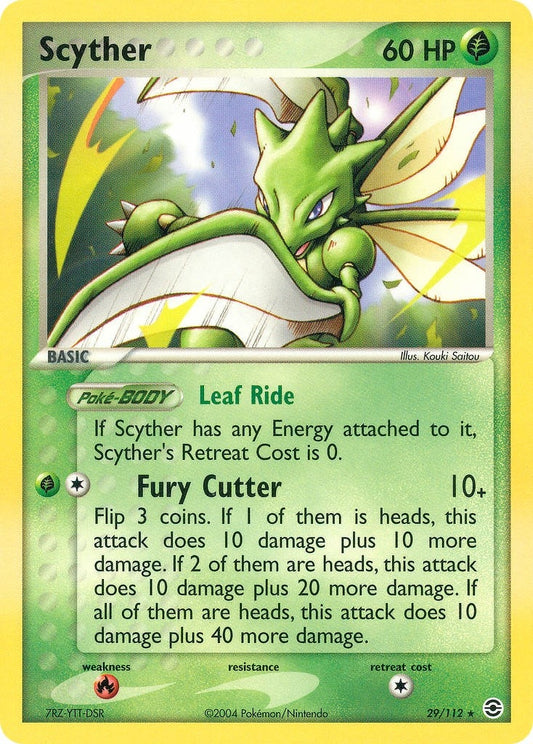 Image for Scyther (29/112) - Pokemon
