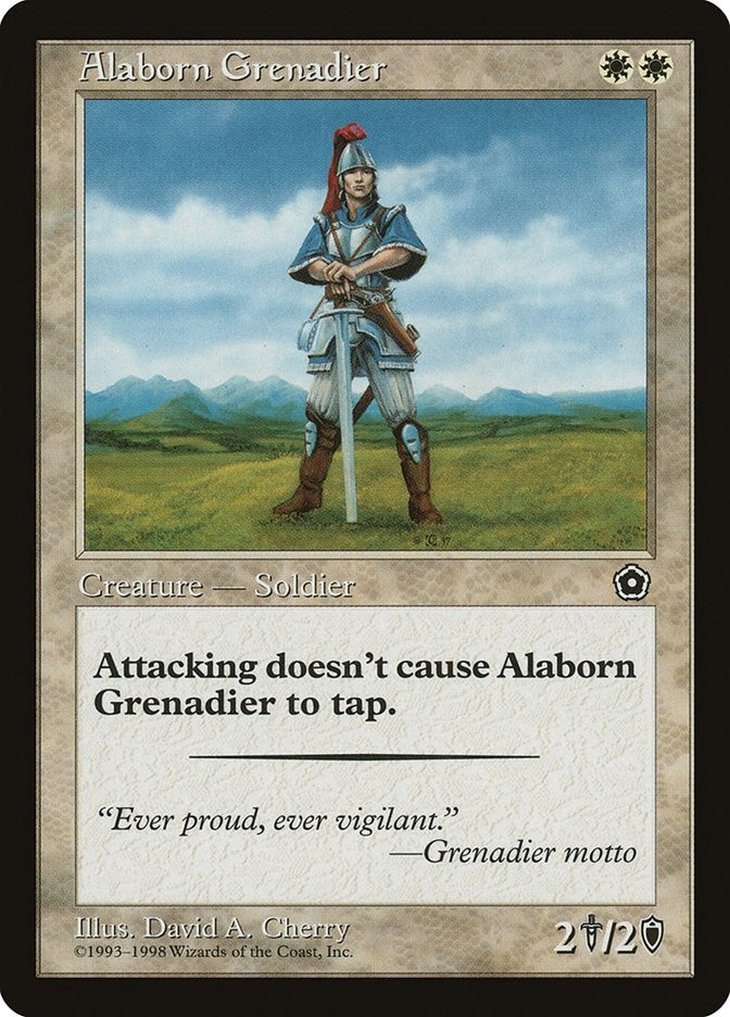 Image for Alaborn Grenadier - Magic: The Gathering