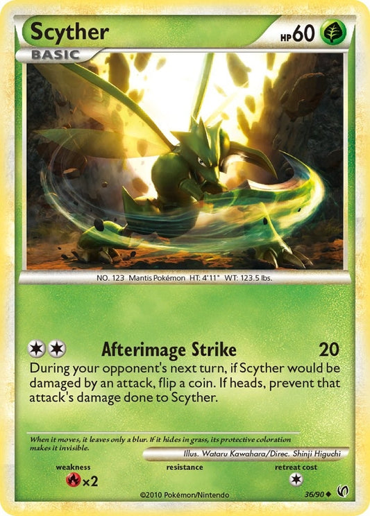Image for Scyther (36) (36/90) - Pokemon