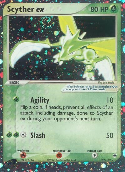 Image for Scyther ex (102/109) - Pokemon
