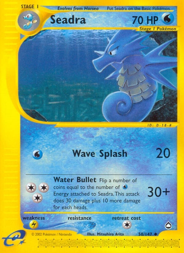 Image for Seadra (058/147) - Pokemon
