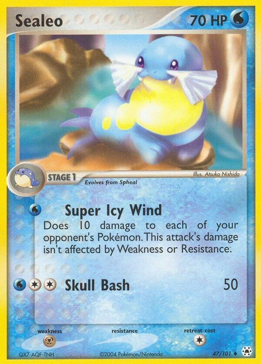Image for Sealeo (47/101) - Pokemon