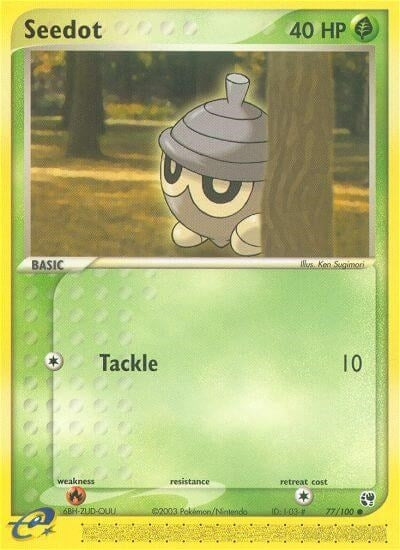 Image for Seedot (77/100) - Pokemon
