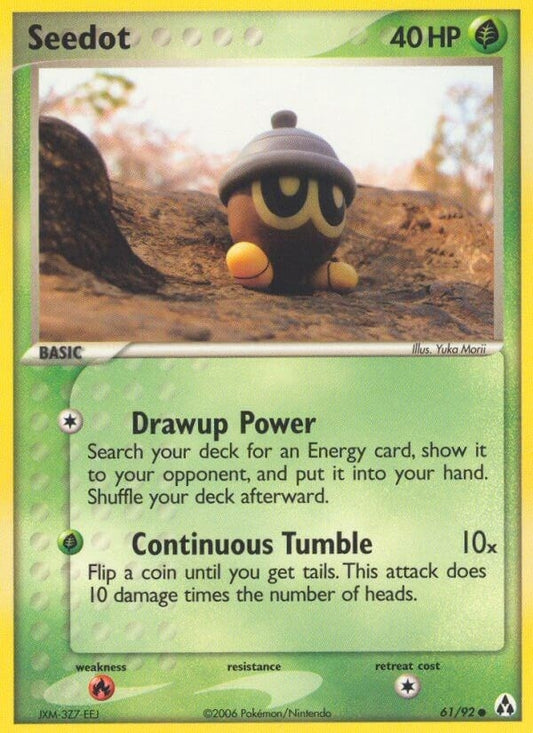 Image for Seedot (61/92) - Pokemon