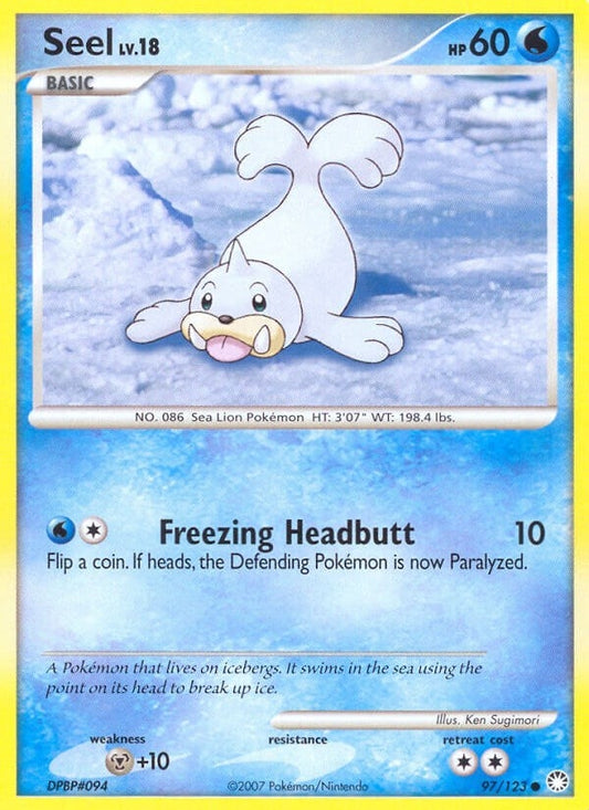Image for Seel (97/123) - Pokemon