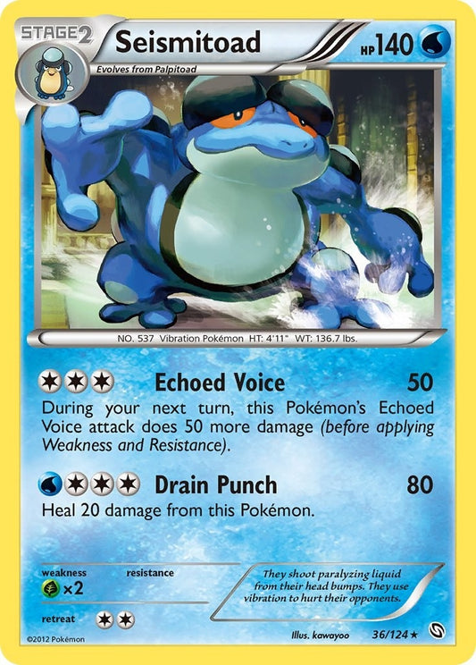 Image for Seismitoad (36/124) - Pokemon