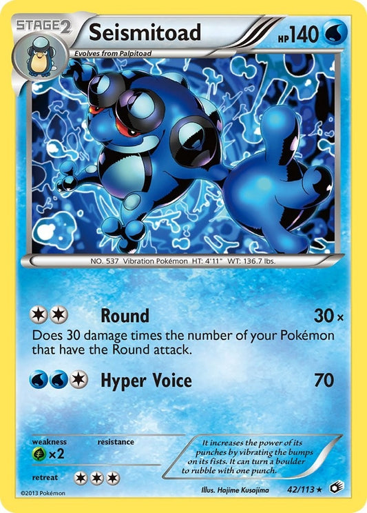 Image for Seismitoad (42/113) - Pokemon