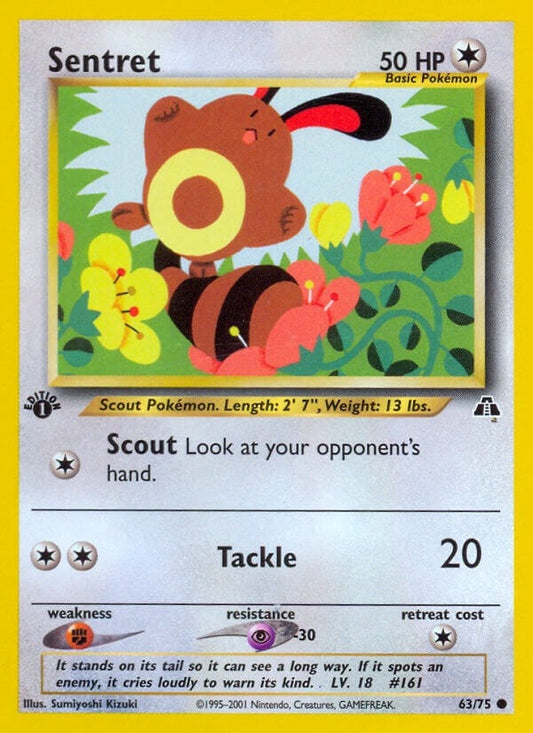 Image for Sentret (63/75) - Pokemon