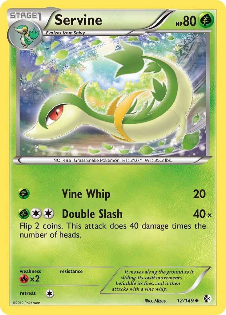Image for Servine (12/149) - Pokemon