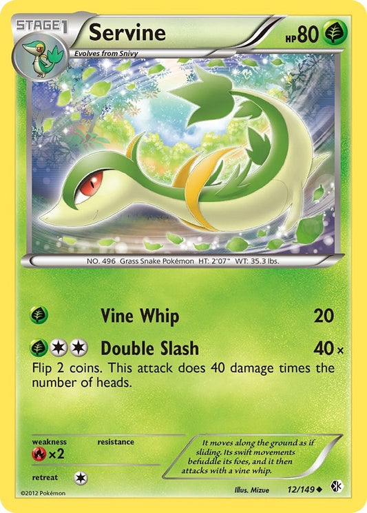 Image for Servine (12/149) - Pokemon