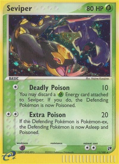 Image for Seviper (11/100) - Pokemon