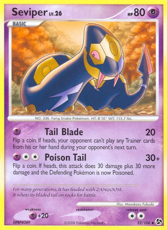 Image for Seviper (52/106) - Pokemon