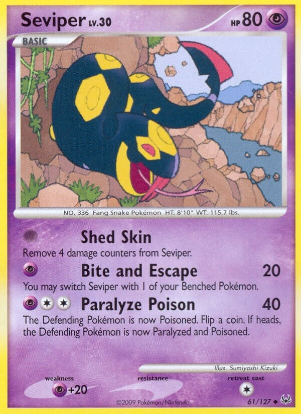 Image for Seviper (61/127) - Pokemon