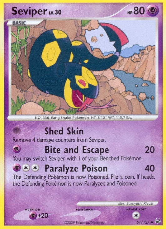 Image for Seviper (61/127) - Pokemon