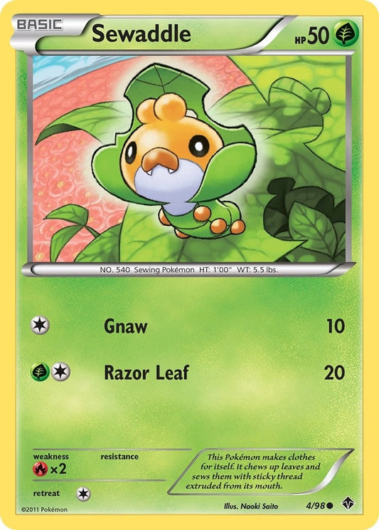 Image for Sewaddle (4) (4/98) - Pokemon