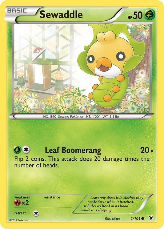 Image for Sewaddle (1/101) - Pokemon