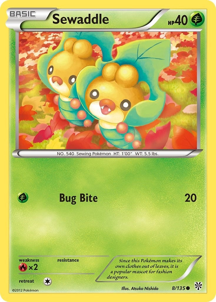 Image for Sewaddle (8/135) - Pokemon