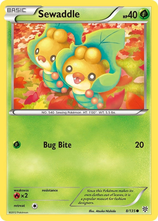 Image for Sewaddle (8/135) - Pokemon