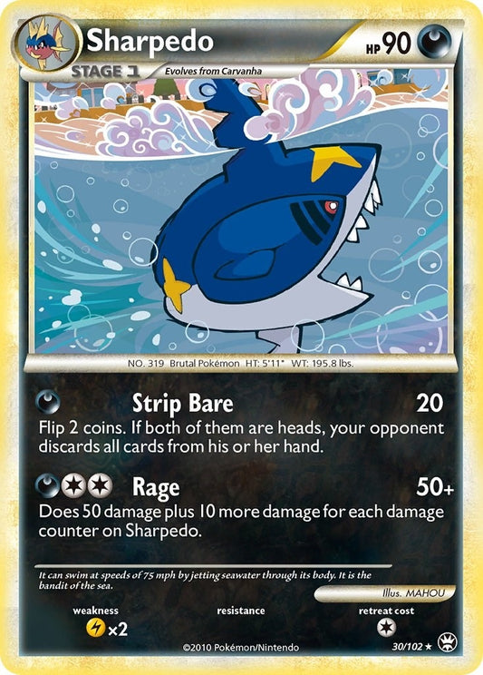 Image for Sharpedo (30/102) - Pokemon