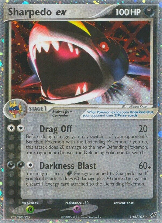 Image for Sharpedo ex (104/107) - Pokemon