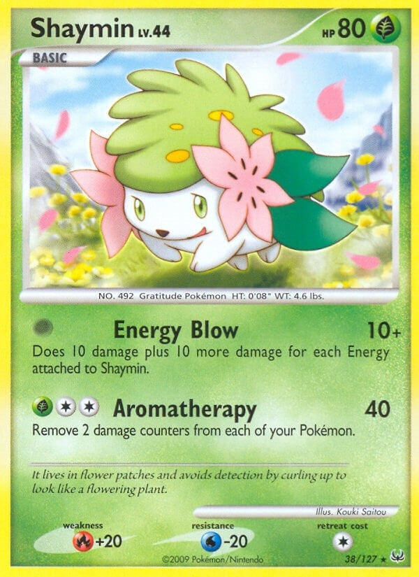 Image for Shaymin (38) (38/127) - Pokemon
