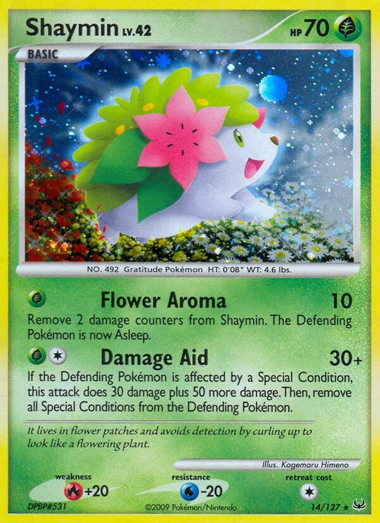 Image for Shaymin (14) (14/127) - Pokemon