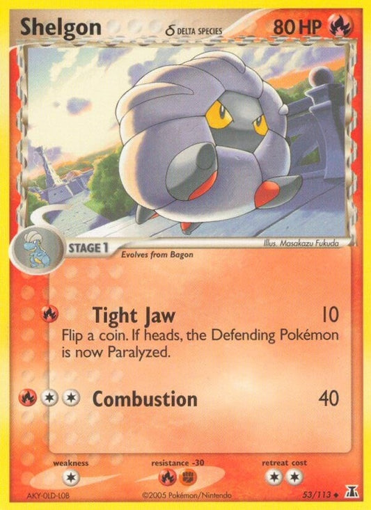 Image for Shelgon - 053/113 (Delta Species) (53/113) - Pokemon