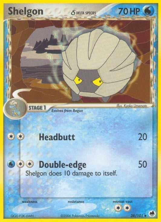 Image for Shelgon (Delta Species) (38/101) - Pokemon