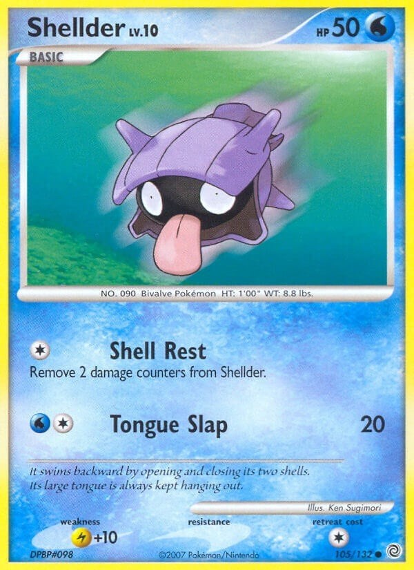 Image for Shellder (105/132) - Pokemon